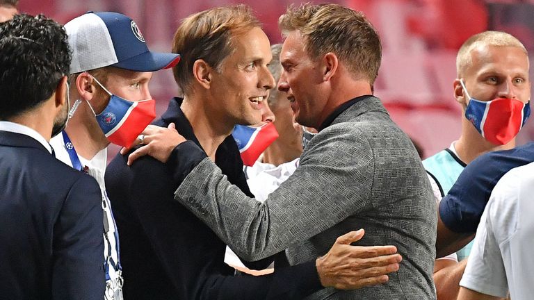 Treffen mit ihren Teams erneut in der Champions League aufeinander: Thomas Tuchel und Julian Nagelsmann. 