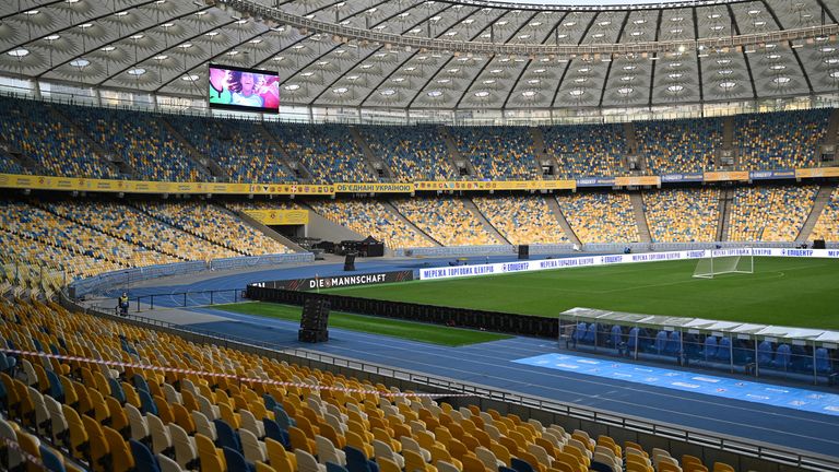 19 ° lugar: Estadio Olímpico de Kiev, Kiev (70,050 asientos)