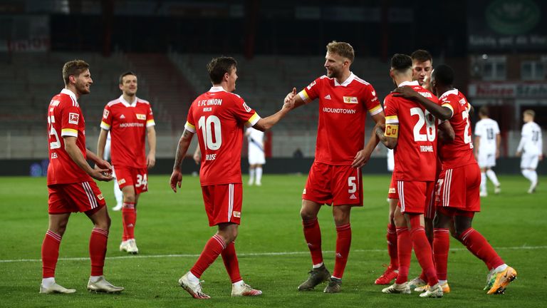 1. FC Union Berlin: +8
Saison 2019/20: Vier Punkte und Platz 16
Saison 2020/21: Zwölf Punkte und Platz fünf