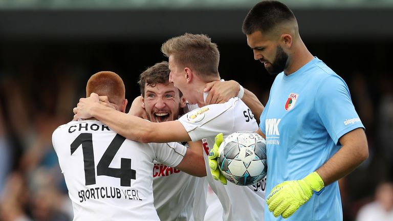 19/20: Verl - Augsburg (2:1)