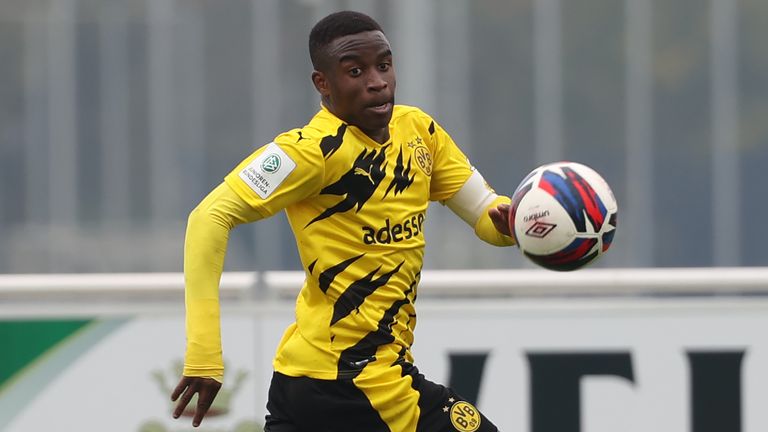 Youssoufa Moukoko hat seit 2017 insgesamt 144 Treffer für die Jugendmannschaften des BVB erzielt.