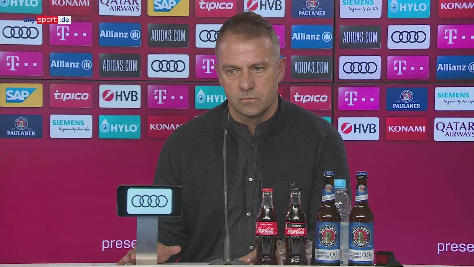 FC Bayern Video Flick über Goretzka & Kimmich Fußball News Sky Sport