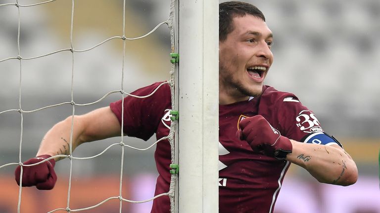 PLATZ 15: Andrea Belotti (FC Turin) - 18 Tore (34 Spiele)