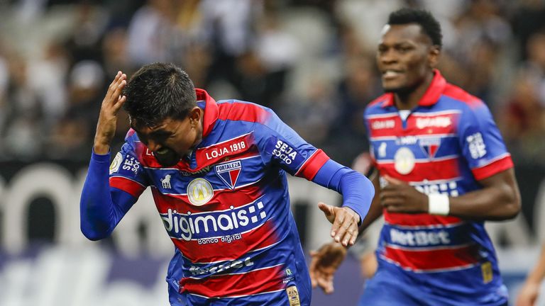 Spieler von Fortaleza machten auf Missstände in Brasilien aufmerksam.