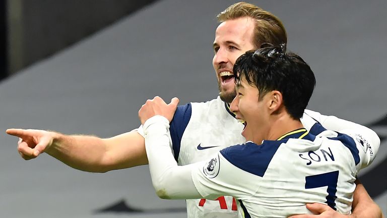 Platz 1: Harry Kane (l.) und Heung-Min Son (Tottenham Hotspur) - 11 Tore