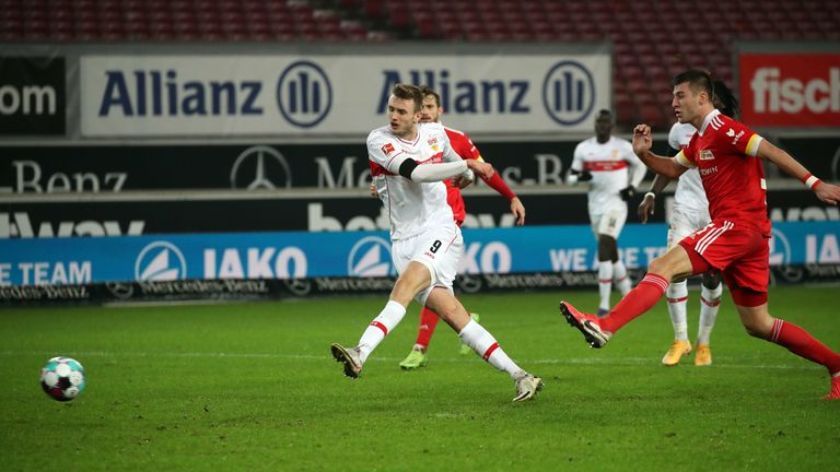 Drei Spieltag, drei Tore. Sasa Kalajdzic erzielte an jedem der ersten drei Spieltage je ein Tor. Das gelang beim VfB Stuttgart letztmals Fredi Bobic 1994.