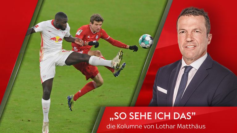 Für Sky Experte Lothar Matthäus ist Leipzigs Dayot Upamecano ein potenzieller Bayern-Spieler.