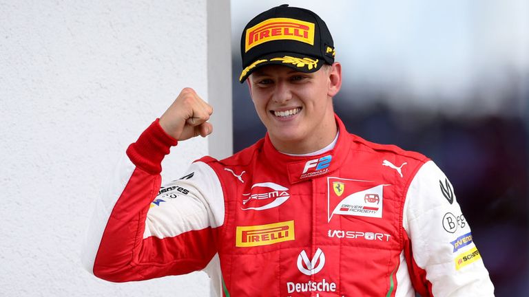 F2 News So Lief Die Meistersaison Von Mick Schumacher Formel 1 News Sky Sport