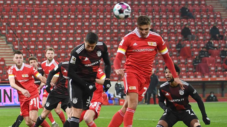 Könige der Lüfte: Union erzielte zuletzt fünf Bundesliga-Tore in Folge per Kopf, das war zuvor seit detaillierter Datenerfassung 2004/05 nur dem BVB 2005 gelungen.