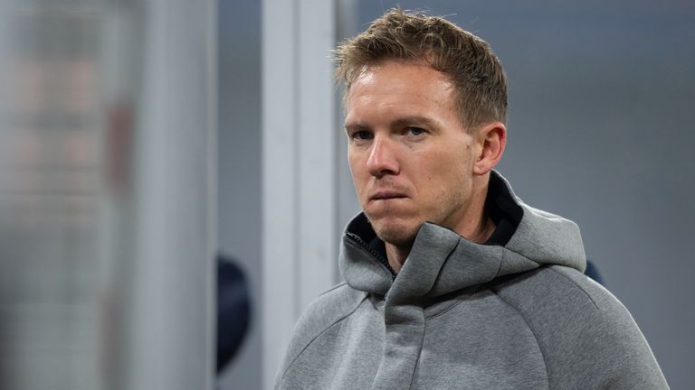 Julian Nagelsmann will im Rückspiel gegen Manchester United die 0:5-Hinspiel-Pleite vergessen machen.