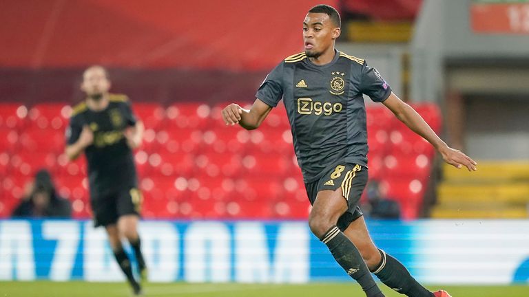 6. Platz: Ryan Gravenberch	(Ajax Amsterdam) 55,608 km