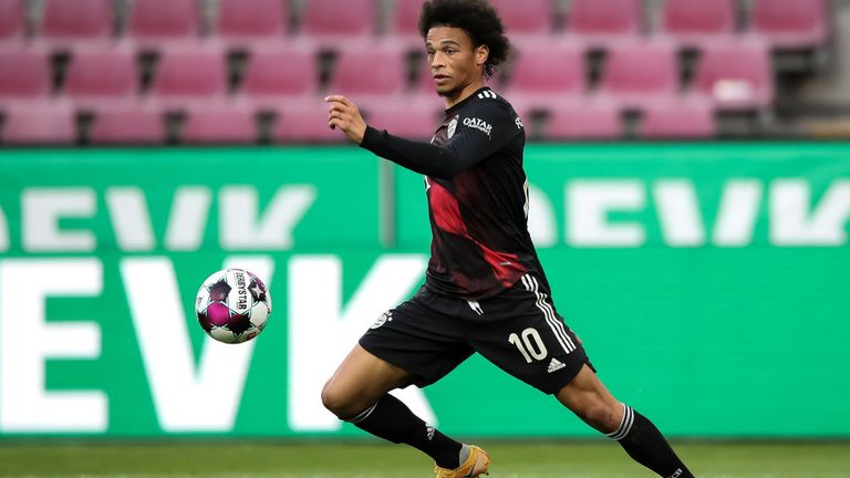 PLATZ 12: Leroy Sane (FC Bayern München), Maximaltempo: 34,8 km/h