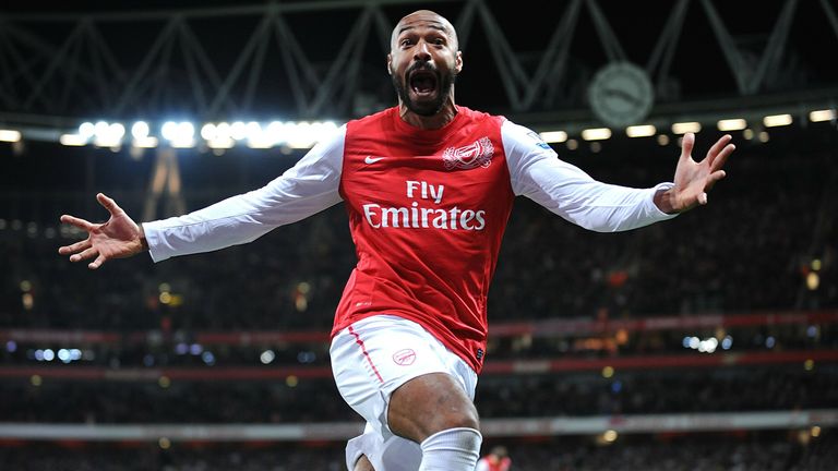 Platz 2: Thierry Henry (Arsenal)