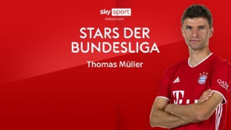 Stars der Bundesliga - dieses Mal mit Thomas Müller vom FC Bayern München. 