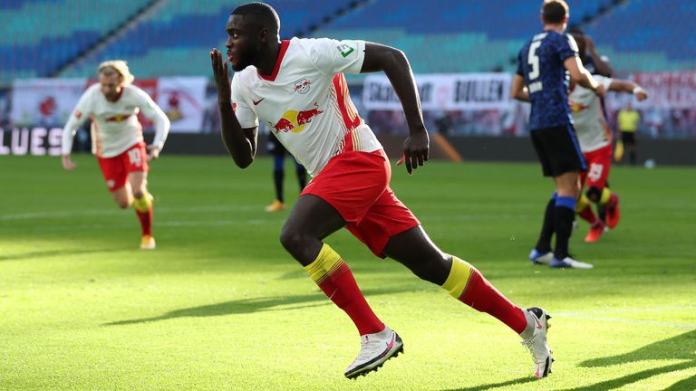 PLATZ 2: Dayot Upamecano (RB Leipzig), Maximaltempo: 35,4 km/h
