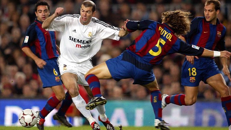 World Footballer 2003: Zinedine Zidane (Francia, Real Madrid)