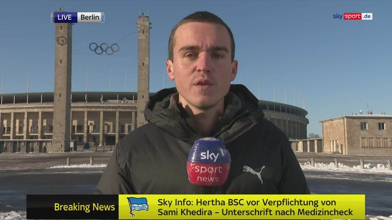 Hertha Bsc Transfer News Sami Khedira Vor Unterschrift Fussball News Sky Sport