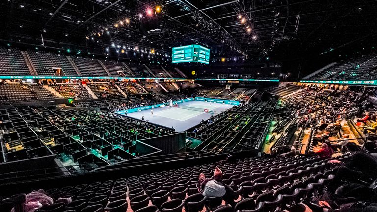 Platz 5: Ahoy Rotterdam (15.000 Plätze), Rotterdam (ATP-Turnier Rotterdam)