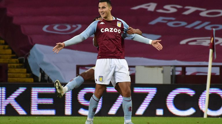 Platz neun: Anwar El Ghazi (Aston Villa): 96,2  Minuten pro Tor (fünf Tore aus neun Spielen) 