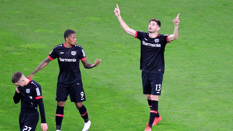 Leverkusen: Lucas Alario (9 Torbeteiligungen/ 8 Tore/ 1 Assist) und Leon Bailey (8 Torbeteiligungen/ 4 Tore/ 4 Assists)