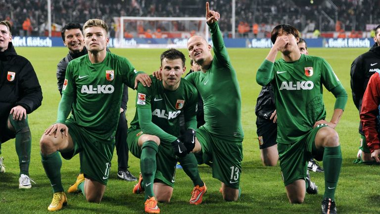 FC Augsburg: Vier (von 8.11.2014 bis 6.12.2014) 