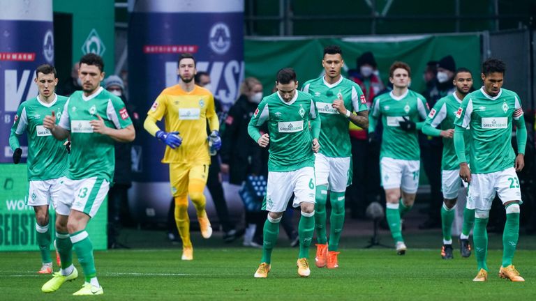 Platz 9: SV Werder Bremen - 364 Tsd. Follower