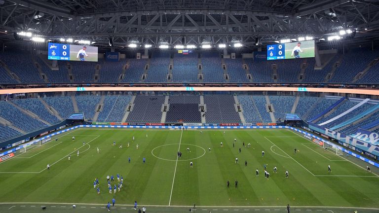 21st place: Gazprom Arena, Saint Petersburg (68,134 seats)