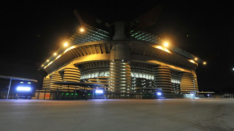 Platz 9: Giuseppe-Meazza-Stadion, Mailand (80.018 Plätze)