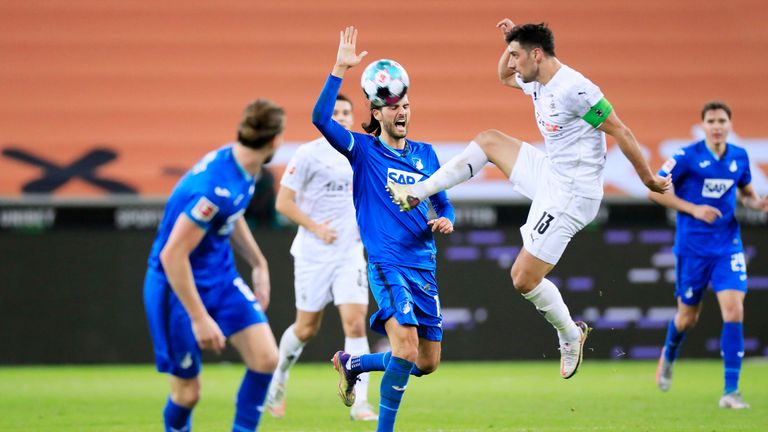 FLORIAN GRILLITSCH (M.) wird der TSG aufgrund einer Bauchmuskelverletzung vorerst fehlen.