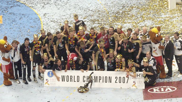 Weltmeister 2007: Deutschland feiert das Wintermärchen und setzt sich im Finale in Köln mit 29:24 gegen Polen durch.