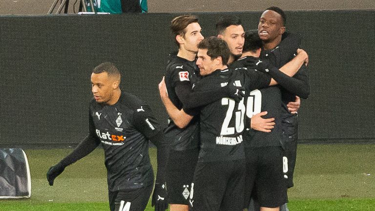 Borussia Mönchengladbach jubelt auch beim VfB. 