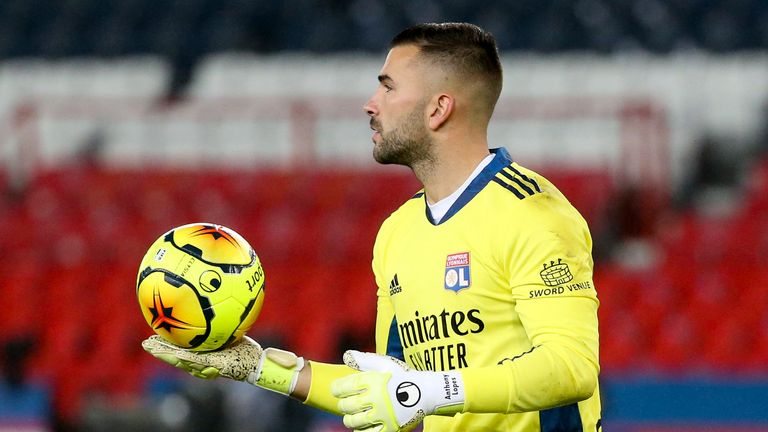 Tor: Anthony Lopes (Lyon)