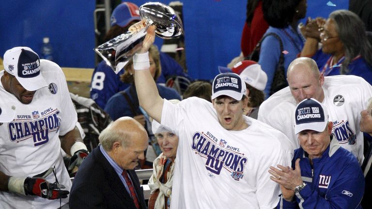 2008 - Super Bowl 42: Eli Manning (New York Giants)