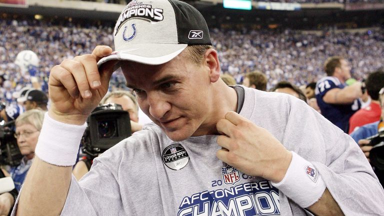 2007 - Super Bowl 41: Peyton Manning (Indianapolis Colts)