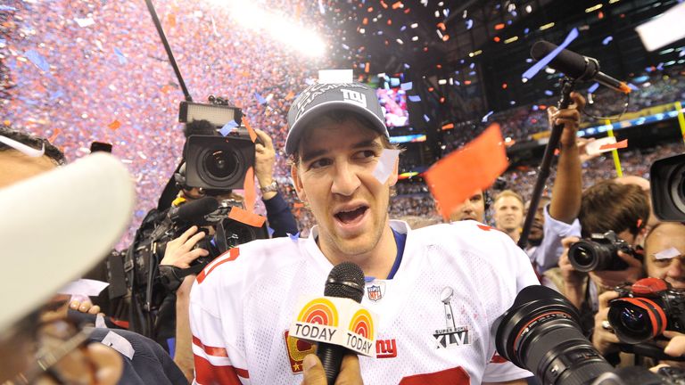 2012 - Super Bowl 46: Eli Manning (New York Giants)