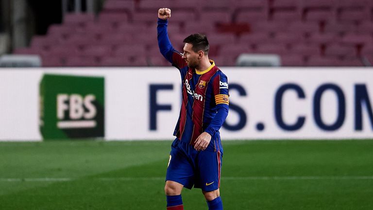 Lionel Messi schoss gegen Athletic Bilbao sein 650. Tor für den FC Barcelona.
