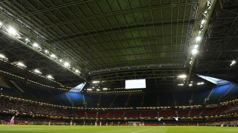15th place: Principality Stadium, Cardiff (74,500 seats)