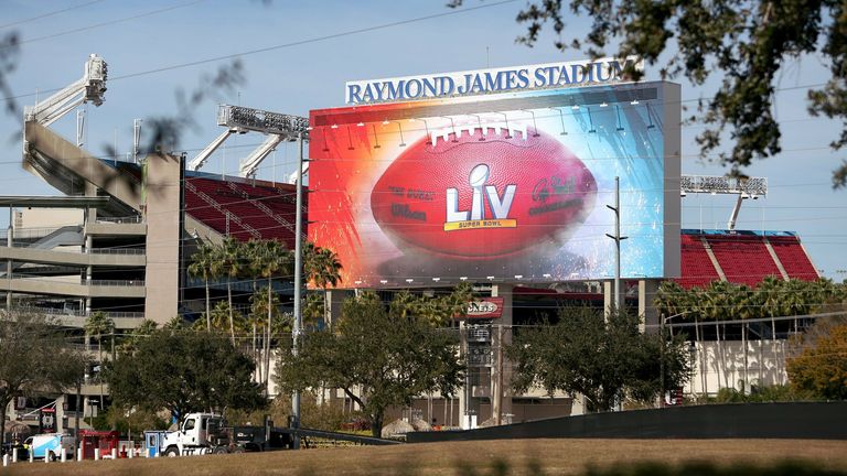 2021 - Raymond James Stadium (Tampa, Kapazität: 65.857 Plätze) - Kansas City Chiefs - Tampa Bay Bucceneers