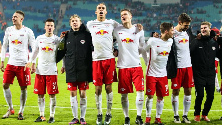 RB Leipzig: Acht (von 30.9.2016 bis 3.12.2016)