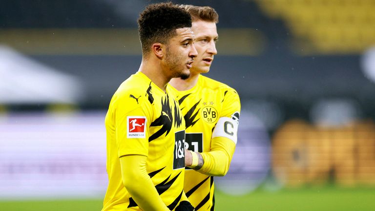 Jadon Sancho und Marco Reus kommen mit Borussia Dortmund in Fahrt. 