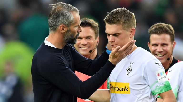 Ein Abschied von Marco Rose wäre für Matthias Ginter sehr überraschend.