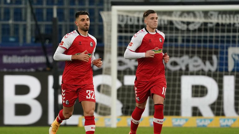 Freiburg: Vincenzo Grifo (11 Torbeteiligungen/ 7 Tore/ 4 Assists) und Ermedin Demirovic (6 Torbeteiligungen/ 2 Tore/ 4 Assists)