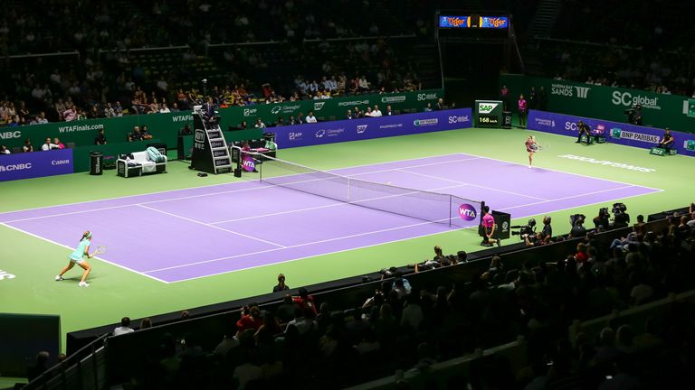 Platz 17: Singapore Indoor Stadium (12.000 Plätze), Singapur (WTA Tour Championships)