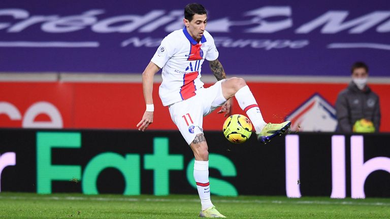 Angriff: Angel Di Maria (Paris Saint-Germain)