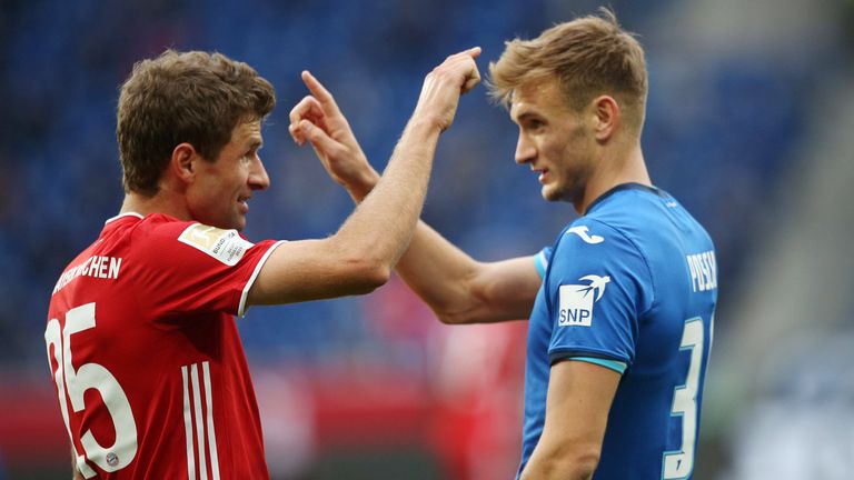 Thomas Müller und Stefan Posch könnten am Samstag erneut aufeinander treffen.