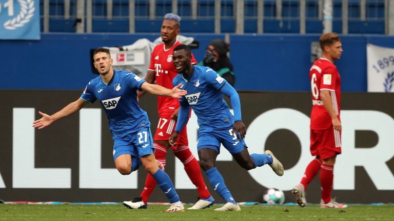 Hoffenheim: Andrej Kramaric (10 Torbeteiligungen/ 8 Tore/ 2 Assists) und Ihlas Bebou (6 Torbeteiligungen/ 3 Tore/ 3 Assists)