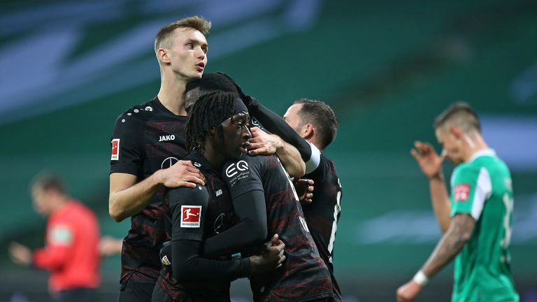 Stuttgart: Silas Wamangituka (10 Torbeteiligungen/ 7 Tore/ 3 Assists) und Sasa Kalajdzic (8 Torbeteiligungen/ 5 Tore/ 3 Assists)