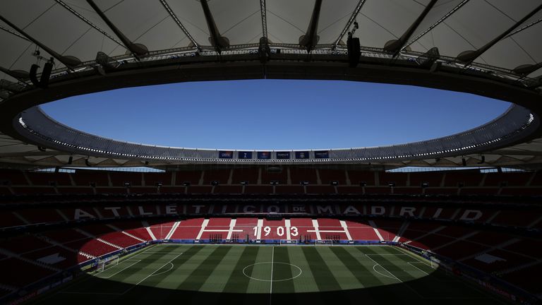 22nd place: Wanda Metropolitano, Madrid (67,703 places)