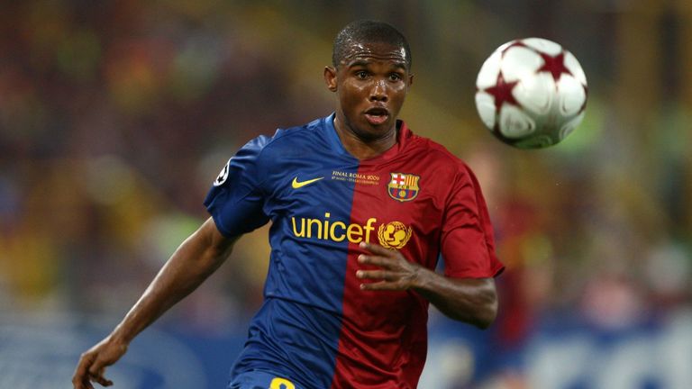 ANGRIFF: Samuel Eto ... 