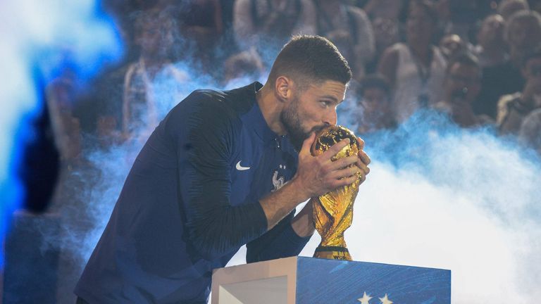 Olivier Giroud (FC Chelsea) - Weltmeister 2018 mit Frankreich